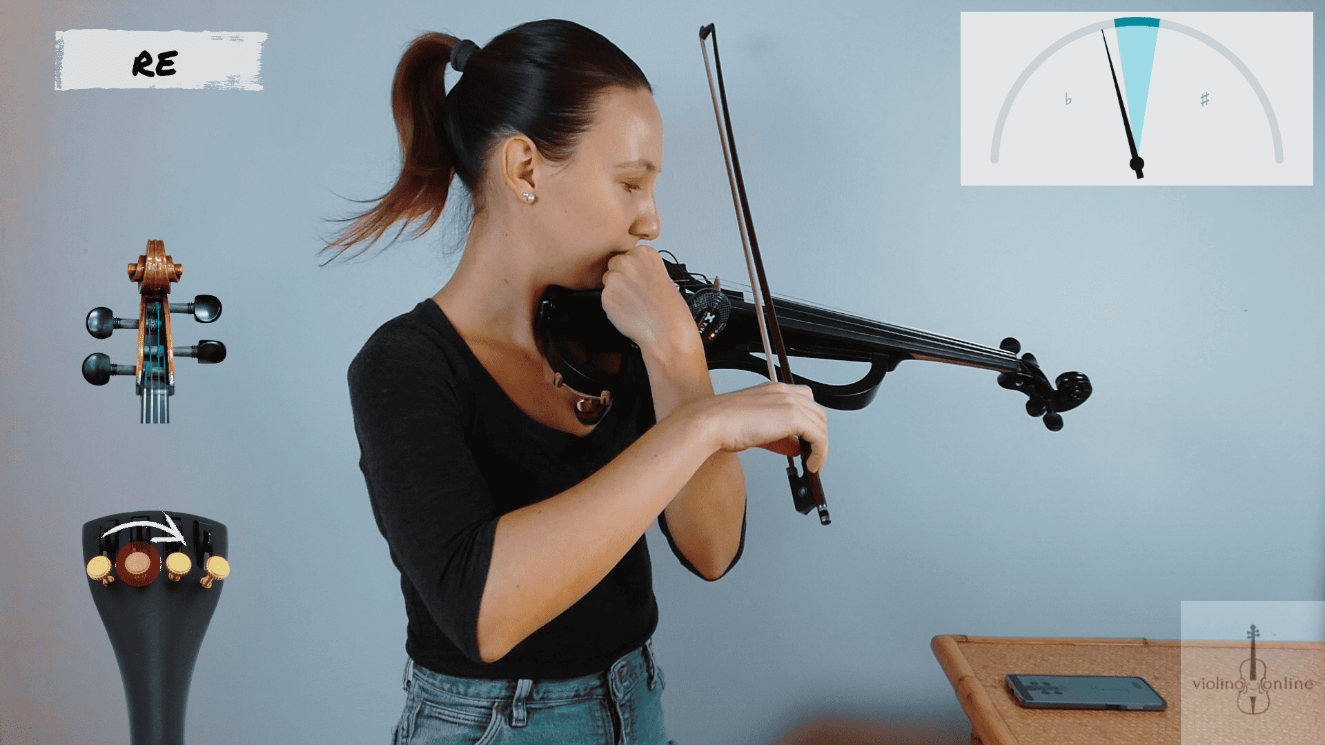 violino lezione corso online tutorial