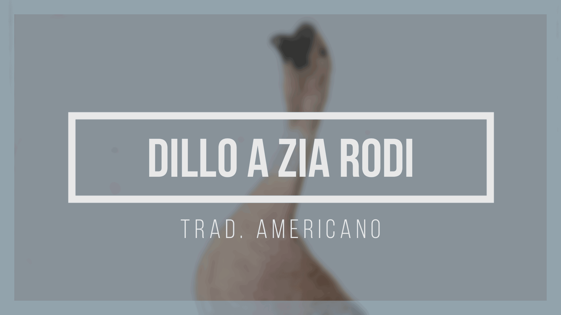 Dillo zia Rodi tutorial corso online violino